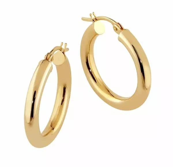 Kultakorvakorut renkaat 21mm