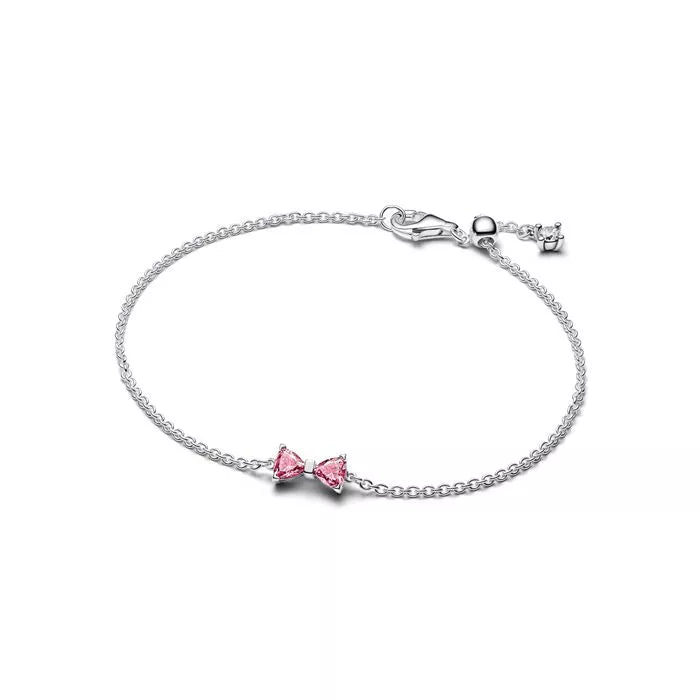 Pandora Bow Chain hopearanneketju/koru 594234C01