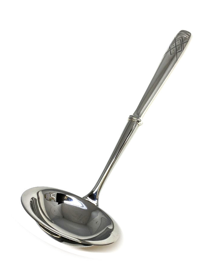 Hopeinen Aino kastikekauha 371-214