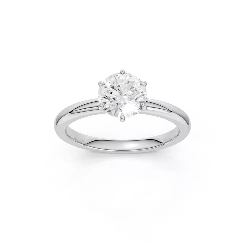 Brilliant Star timanttisormus valkokulta 1,0ct