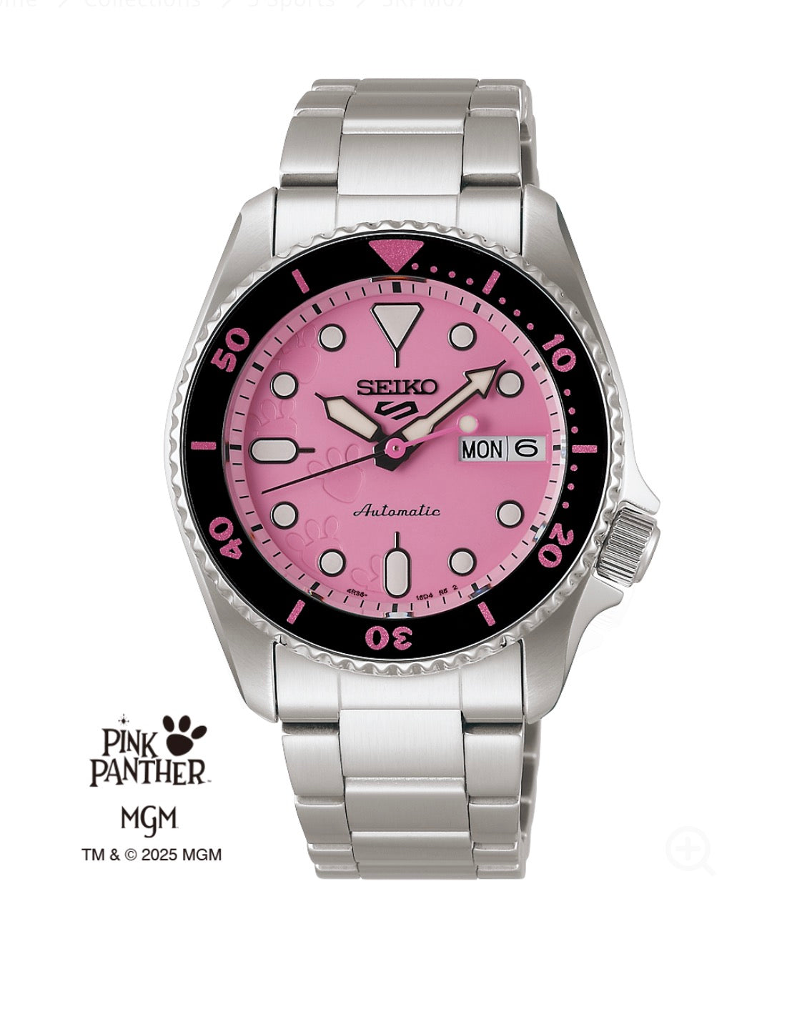 Seiko 5 Sports SKX Series Pink Panther SRPM07K1