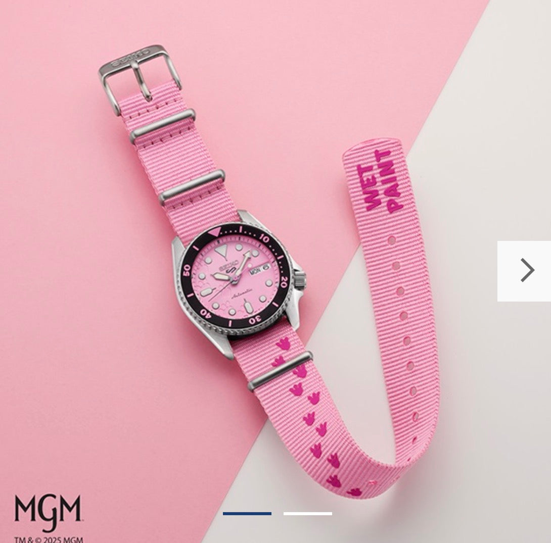 Seiko 5 Sports SKX Series Pink Panther SRPM07K1