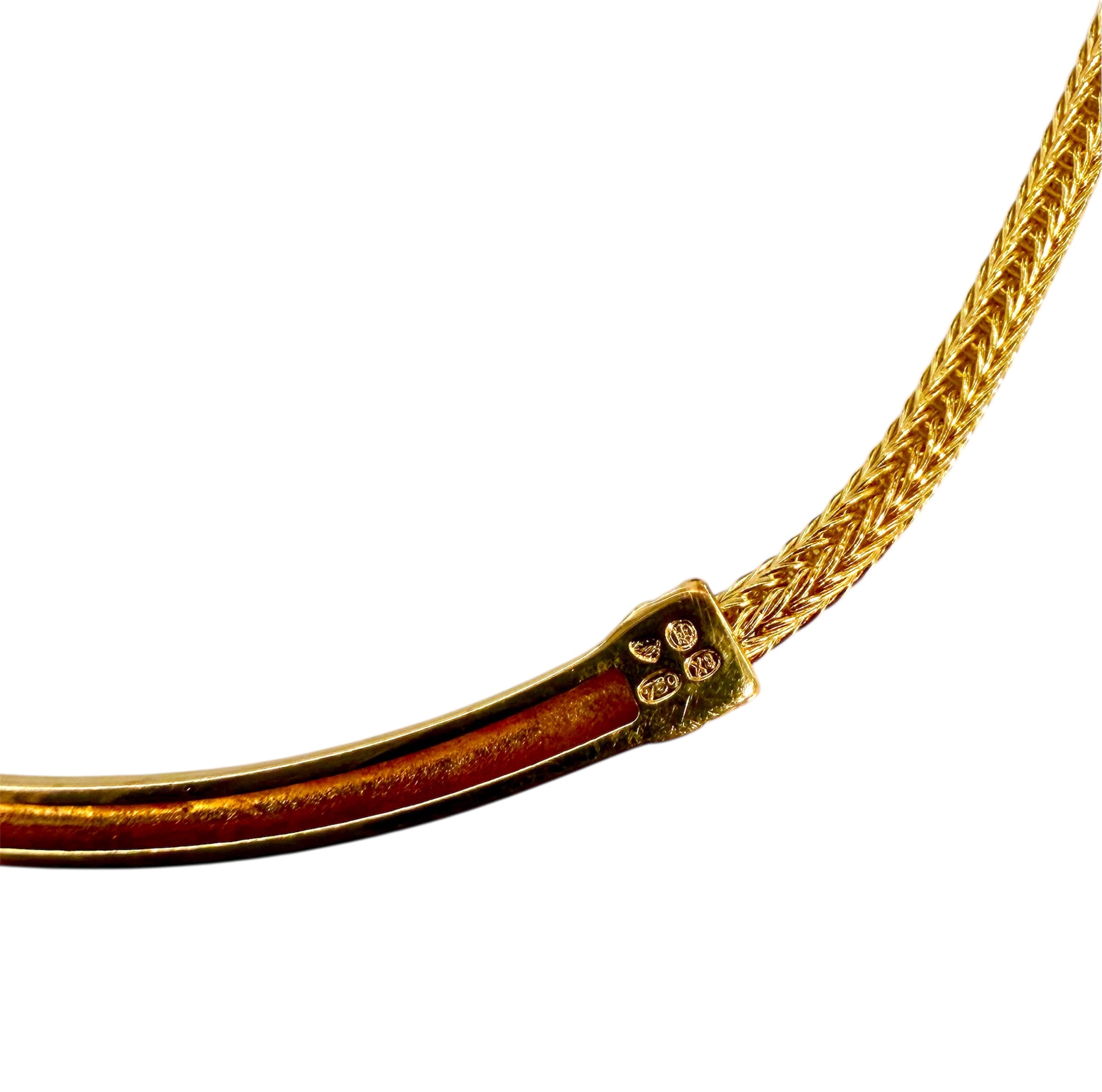 Kalevala Kultaiset Hirvenpää käädyt 18k 42cm