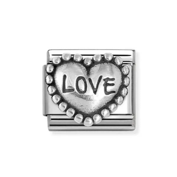 Nomination Composable Classic Silver Rakkaus 330101/88