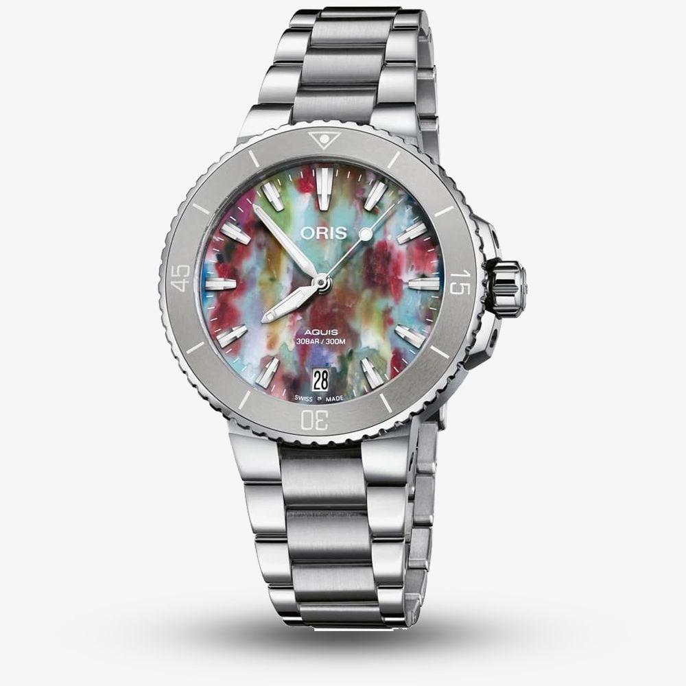 Oris Aquis Date Upcycle 01 733 7770 4150-Set
