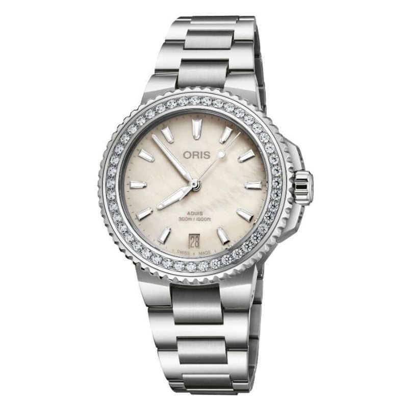 Oris Aquis Date Diamonds 01-733-7792-4956-07-8-19-05P