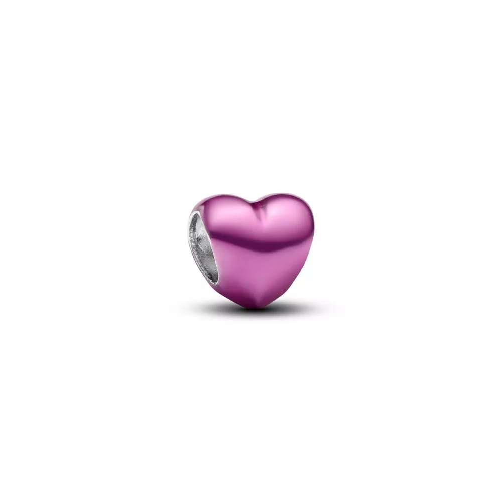 Pandora Pink Heart Mini hopeahela 794785C01