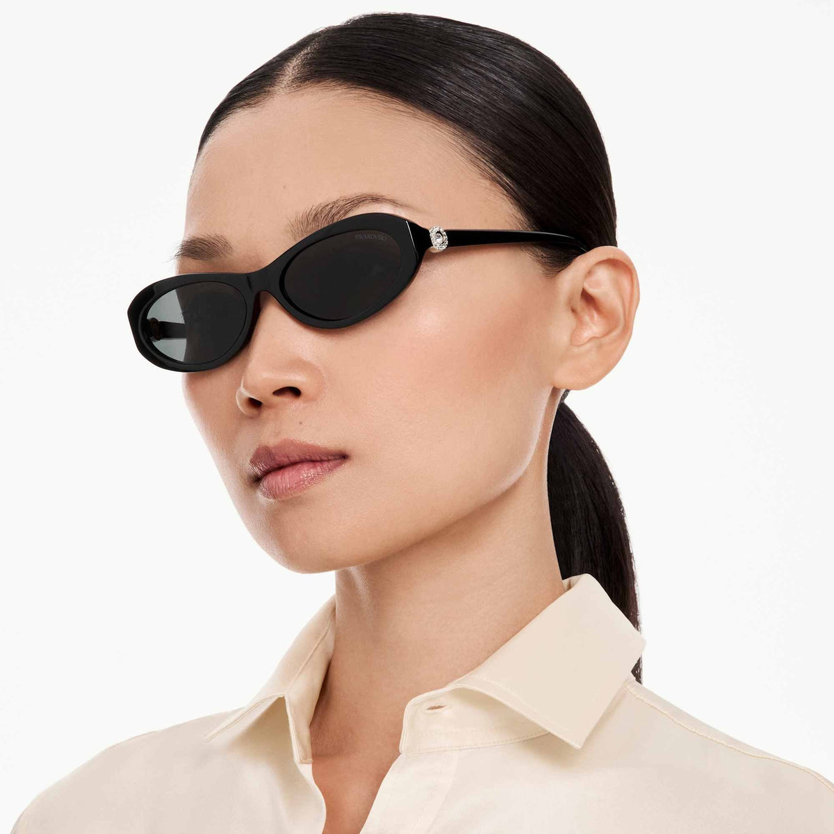 Swarovski Una Eyewear Oval Shape aurinkolasit 5767684