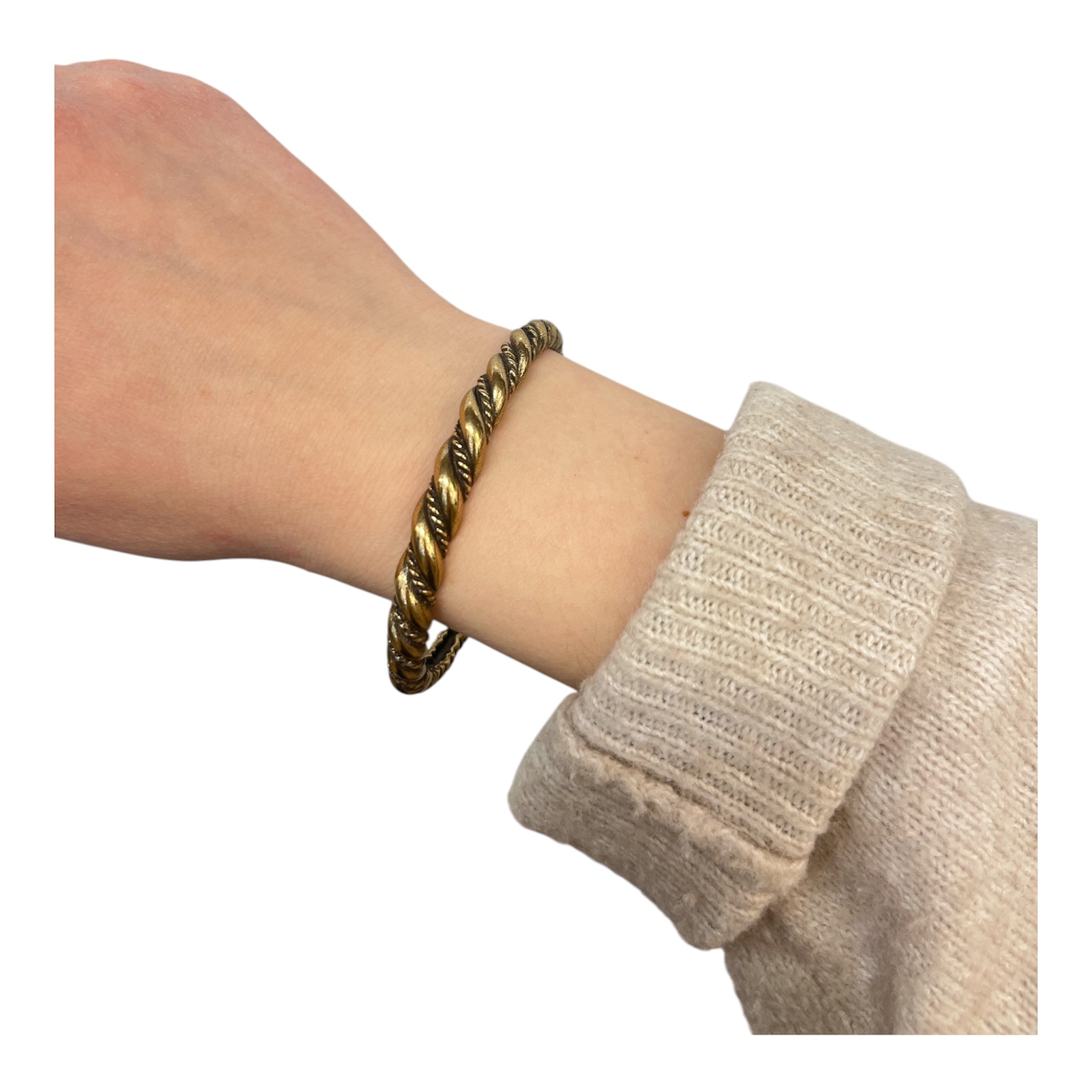 Kalevala Halikon Lampolan rannekoru pronssia 64mm