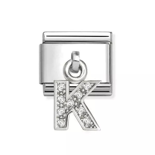 Nomination Composable hela K-kirjain 331818/11