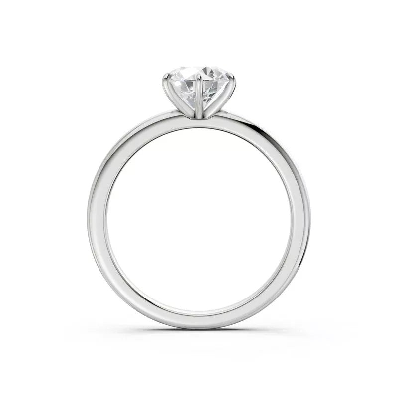 Brilliant Star timanttisormus valkokulta 1,0ct