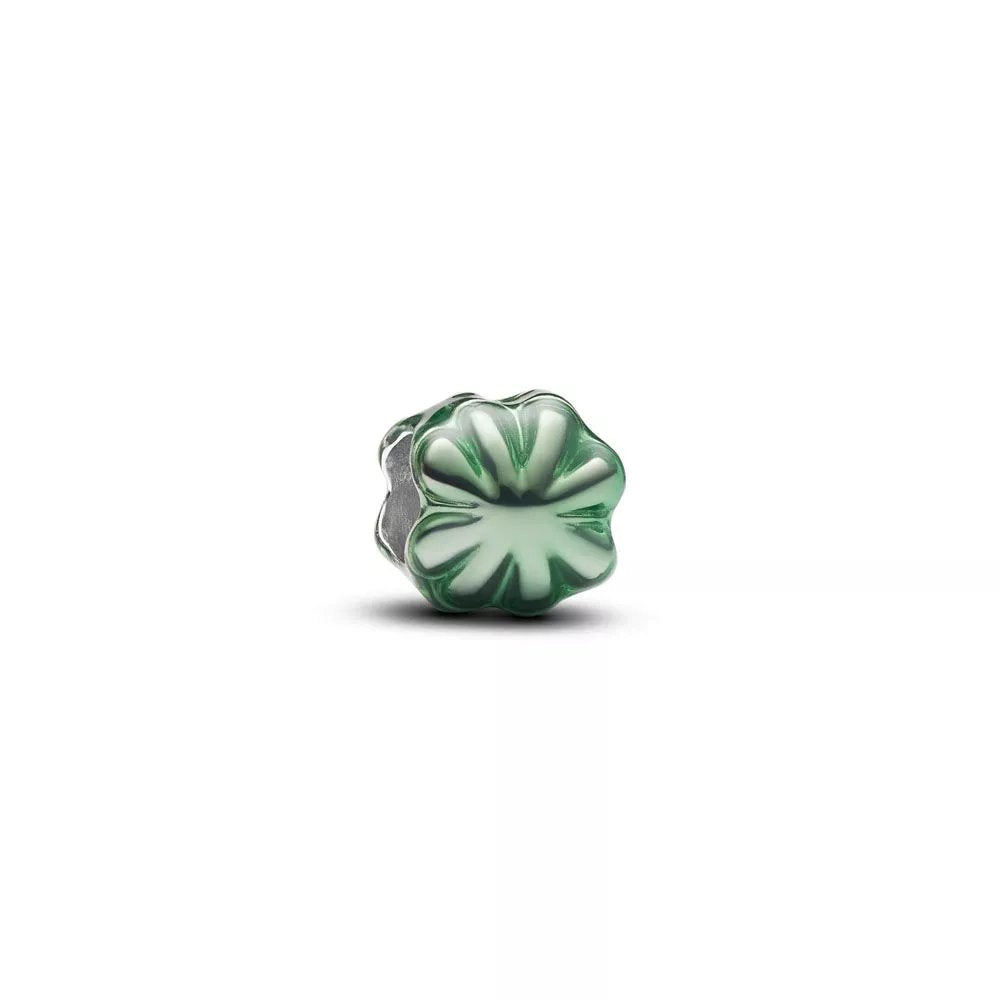 Pandora Green Clover Mini hopeahela 794817C01