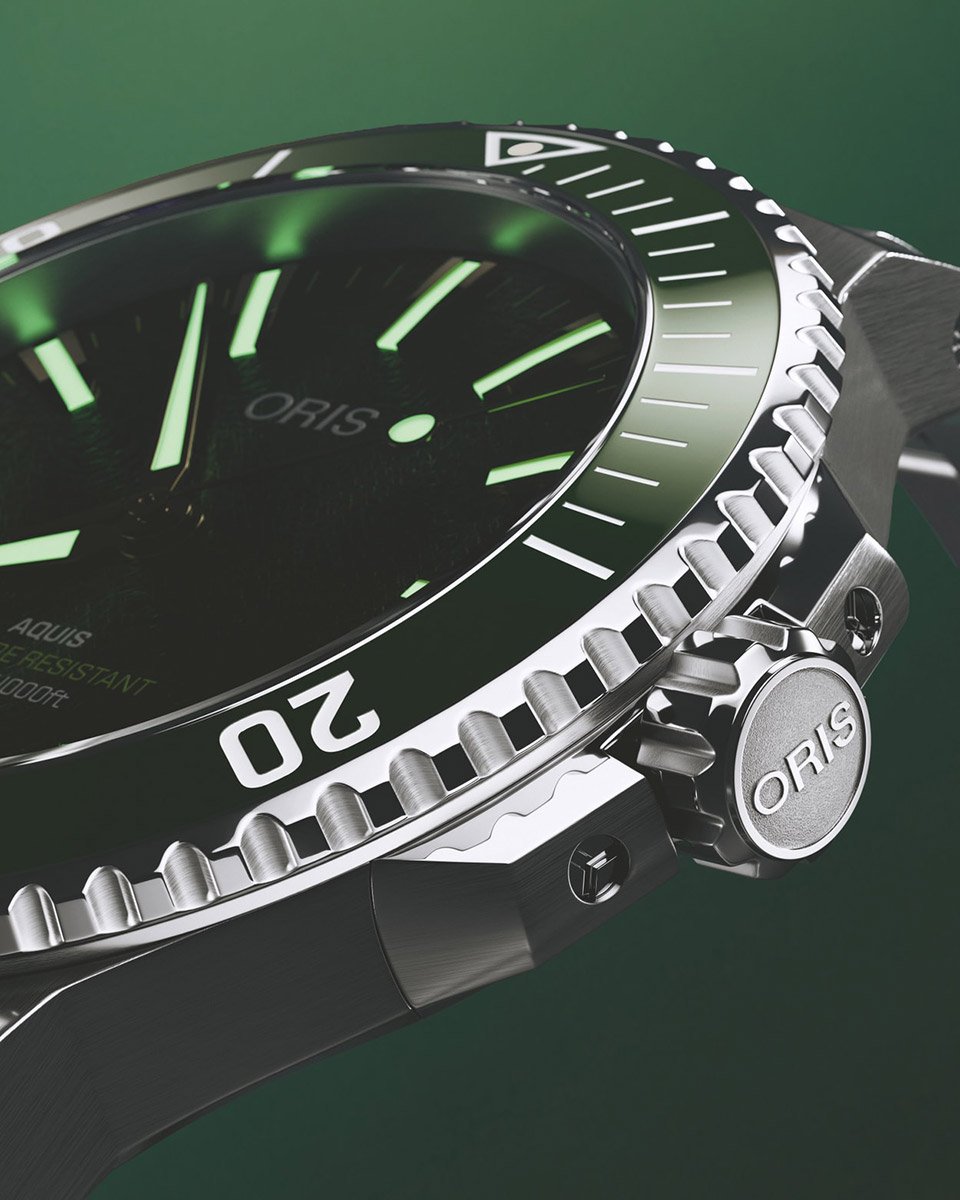 Oris Aquis Kelp Forest Limited Edition 01 733 7787 4187-Set