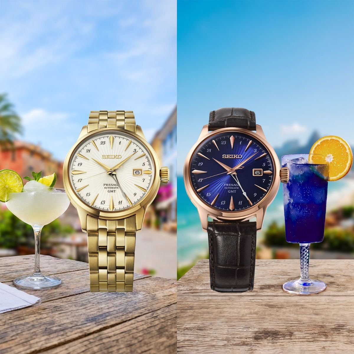 Seiko Presage Cocktail Time GMT HCB005J1