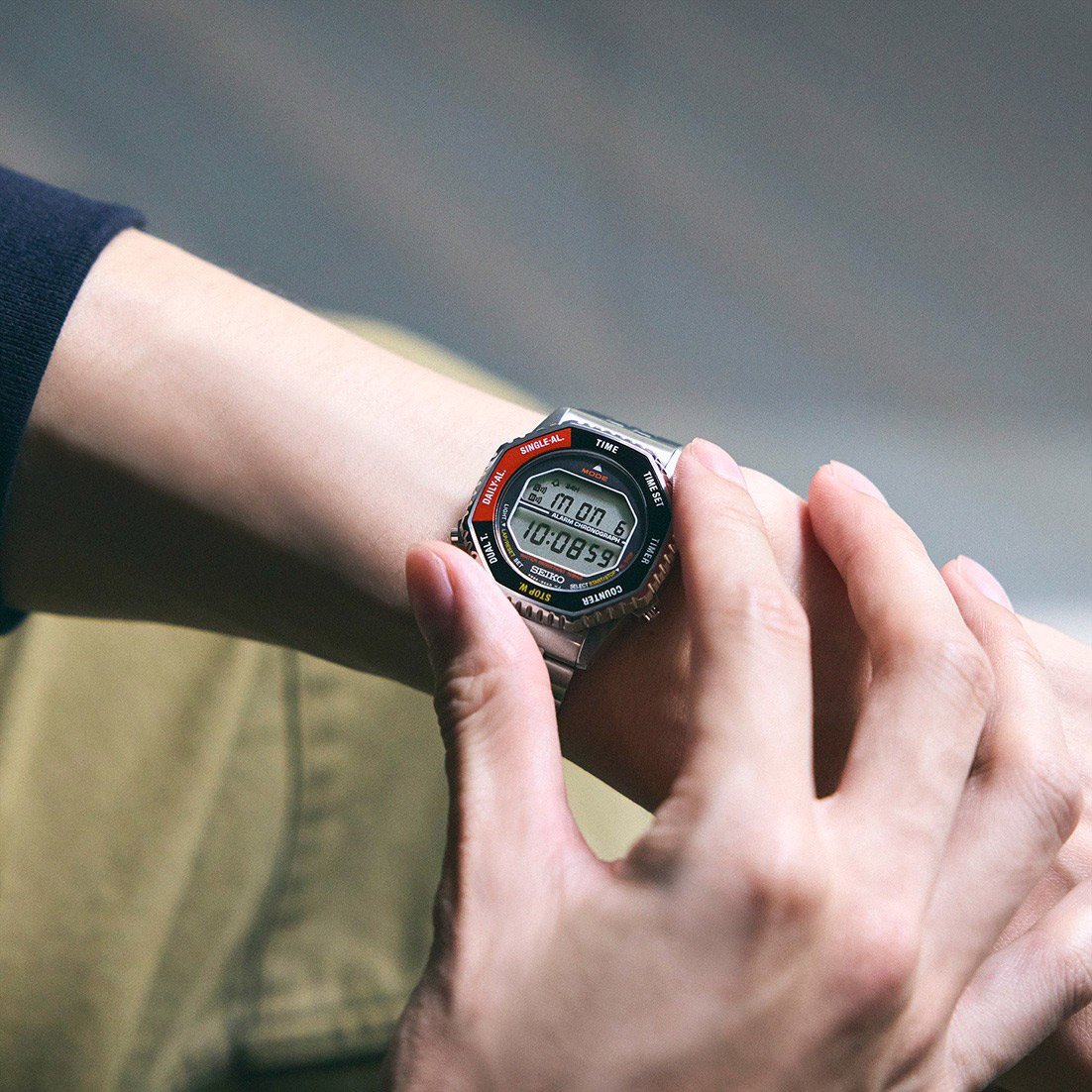 Seiko Conceptual Series Digital Chronograph Rotocall SMGG19P1