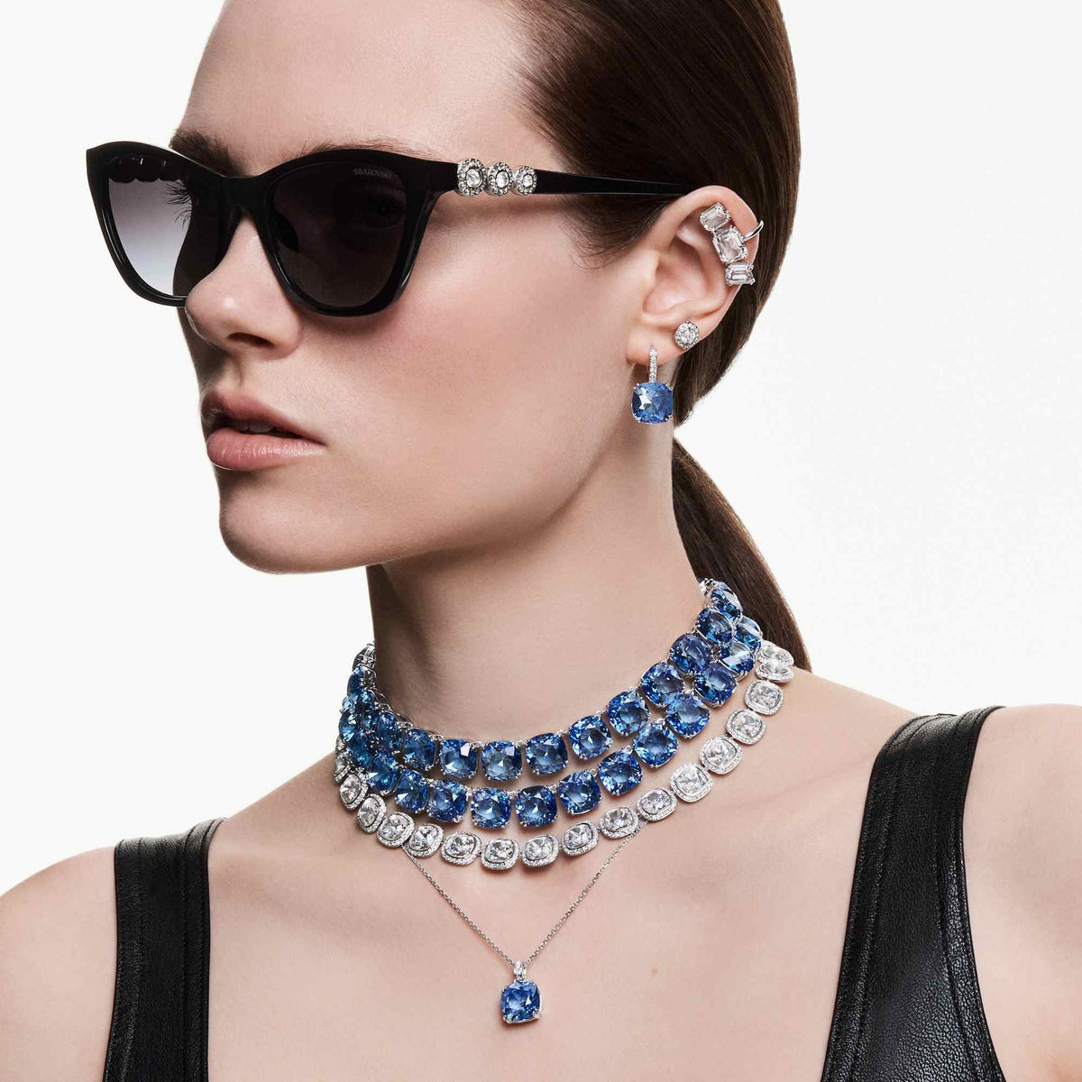 Swarovski Una Angelic Cat-eye shape aurinkolasit 5767683